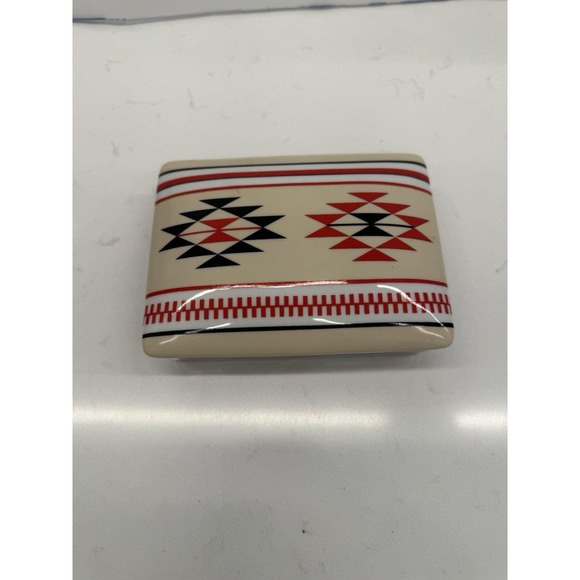 Other - Trifles Japan Porcelain Card Set 52 • Vintage 1980s Geometric Southwestern Decor